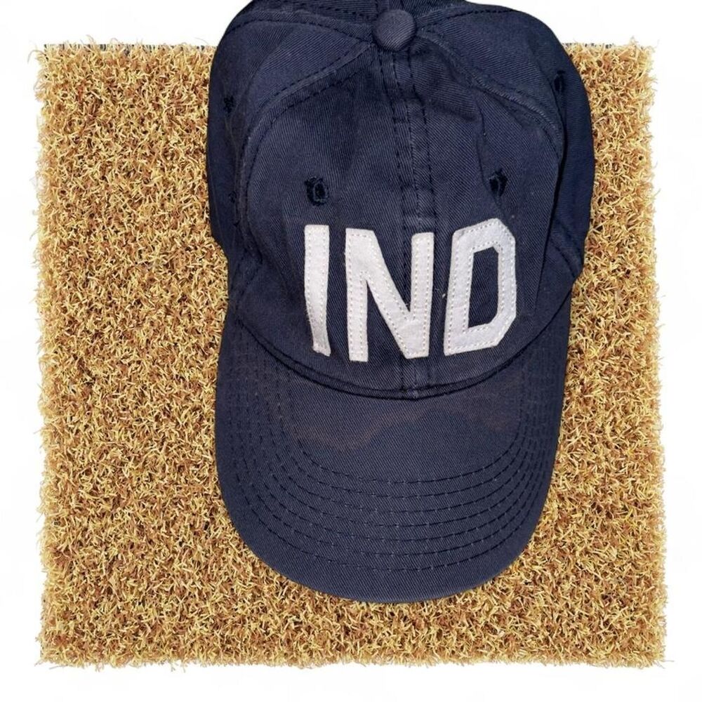Unbranded Men's Navy and Blue Hat